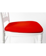 Roter Kissenbezug für Napoleon-Stuhl - Kissenbezug