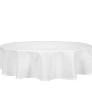 Oval Tisch Unis 3.5mx2.25 weiß