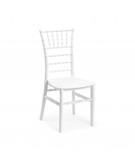 Weißer Chiavari-Stuhl